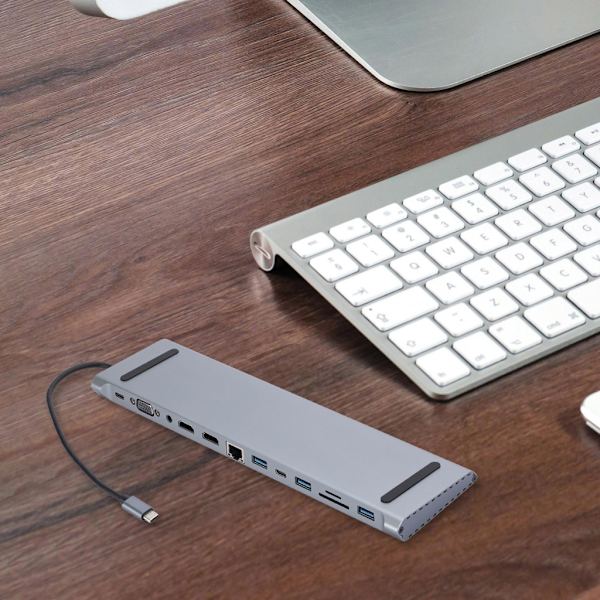 USB C Hub, Rask Lading, Rask Datatilgang for Mobil Databehandling RJ45