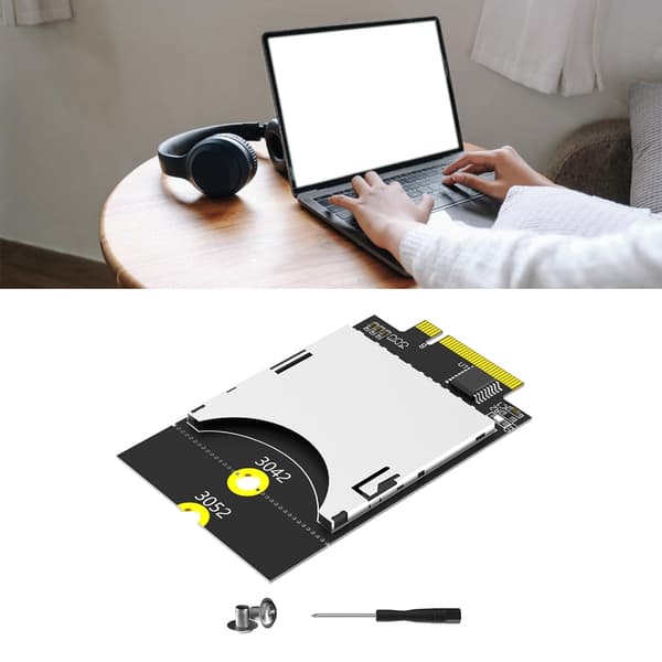 SDCard-konvertere til M.2 Key B USB-busadapter til computerforbindelse