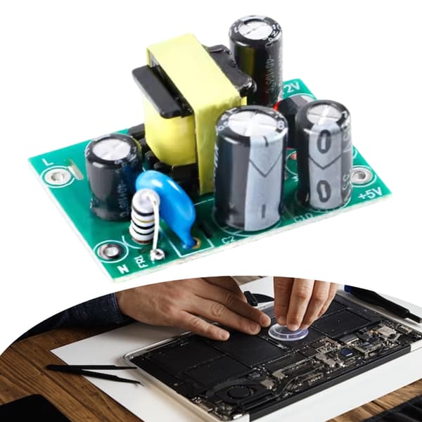 Højeffektiv ACDC Isoleret Strømmodul Board AC 110V-220V til DC5V 12V