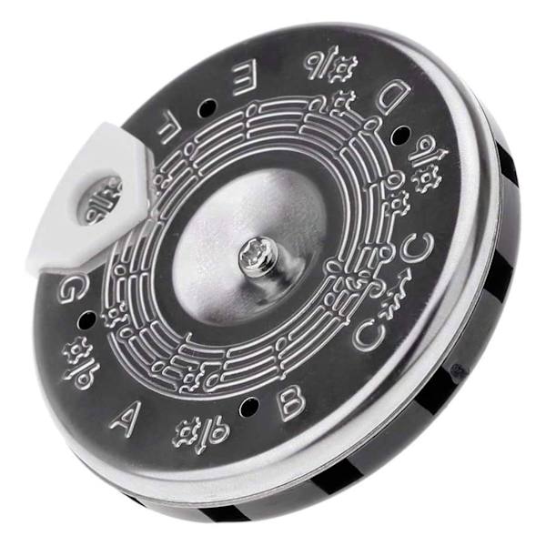 13 toner Pitch Pipe Tuner C-C Notväljare Elgitarr Tuner C-C Musiknoter Instrument Stämningsenhet Enkel att använda