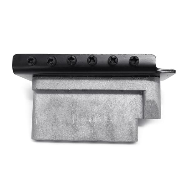 6-strängad gitarrbro sadel bakstycke för elgitarr Standard Tremolo Bridge- set Musikinstrumenttillbehör Silver