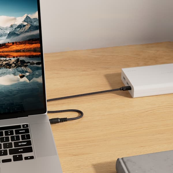 10 Tips USB C til DC5521 5.5x2.1mm Strøm Opladerkabel 200cm til Laptops