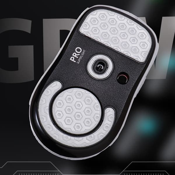 3D Tekstur Muse Glide Fødder Pad til GProX Superlight Muse Skøjter Musefødder Black