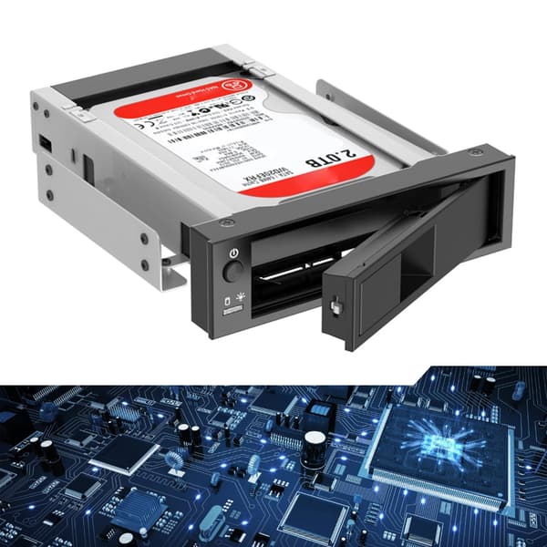 3,5 tommer SSD harddiskholder i metal monteringsbeslagadapter