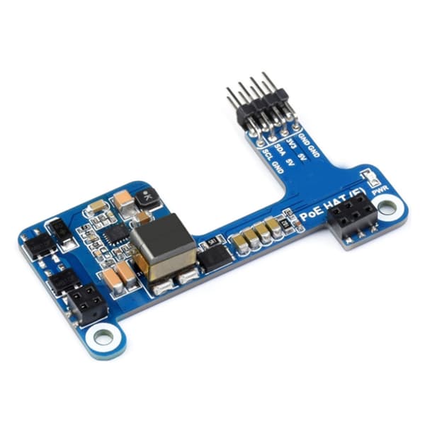 POE Strøm over Ethernet-modul HAT for 4B 3B+ Utvidelseskort