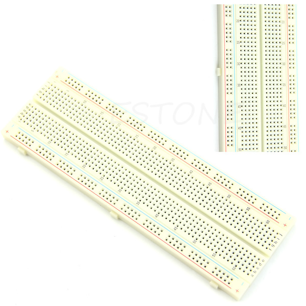 MB-102 Kopplingsdäck DIY 830 Punkter Lödfri PCB-kort Test för Utveckling