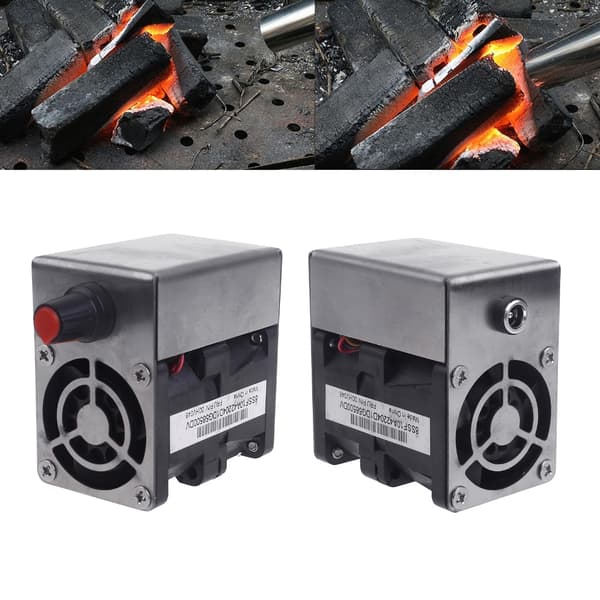 USB 5V Luftfläkt USB-kabel för Kolspis BBQ-fläkt Stor Luftvolym