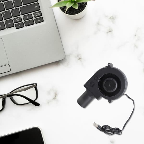 Usb 5V Sähköinen Ilmapuhallin Tuuletin Camping BBQ Lämmitykseen