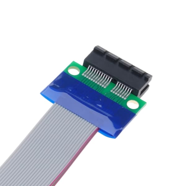 Computer PCI-E forlængeradapterkabel PCIE X1 han til hun Riser-konverter