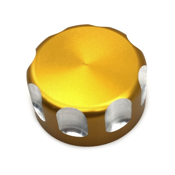 Cap för bil med 2,1 cm/0,83-tums innerdiameter cap för kylvätskeexpansionstank för cap Gold