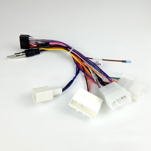 Oppgradert Bil Stereo Hovedenhet Kabel Adapter Radio Ledningsnett Adapter for Kjøretøy