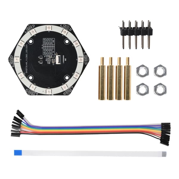 6+1 mikrofon-array-kort til I2S-baserede lydapplikationer og MCU-projekter