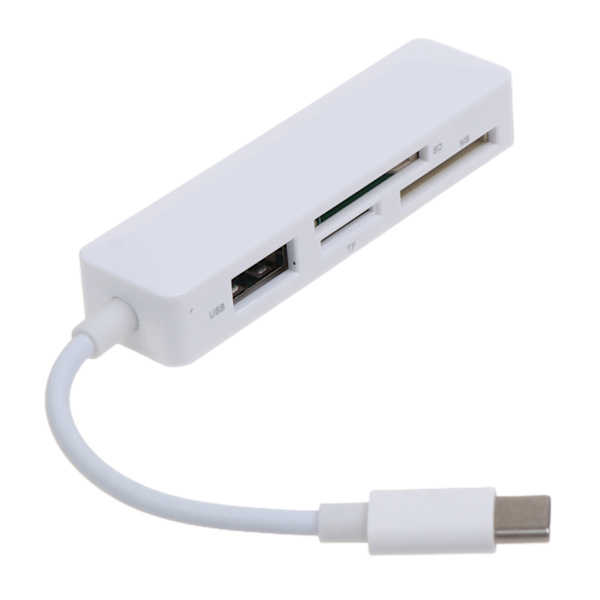 Kortläsare USB 2.0 till SD Micro-SD MS Minneskortadapter för PC Laptop Tillbehör Multi för Smart Cardreader Kortläsning