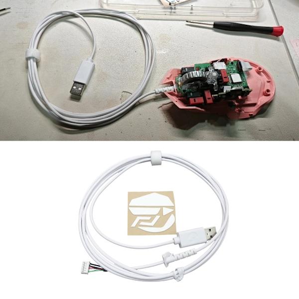 1 Sæt Holdbart USB-musekabel og musefødder til G502 kablet mus