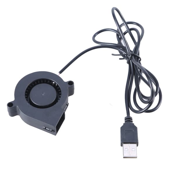 50mm Støjsvag USB Køleventilator DC5V Blæserventilator til Elektroniske Enheder Printer