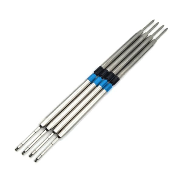 10 stk 1 mm kulepennrefiller Kulepennrefiller Metallkulepennrefiller Blue