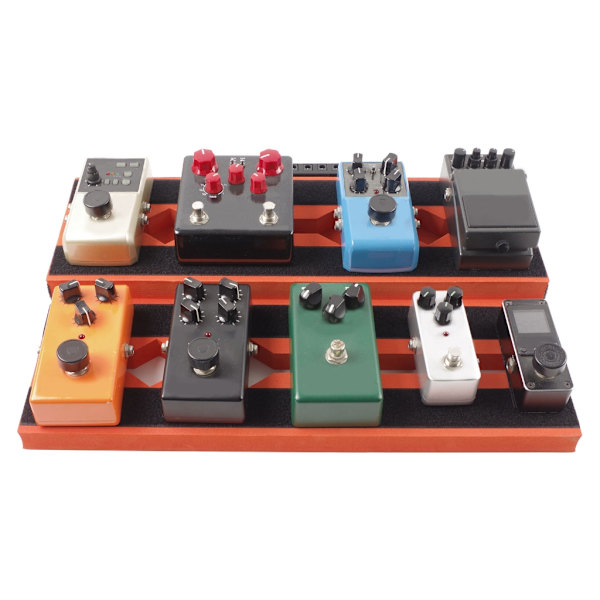 Gitarrpedalbräda Gitarr Effekter Pedalbord Portabel Gitarrpedalbräda