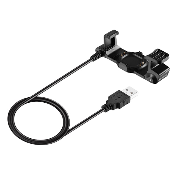 USB laddningskabel Smartwatch Charger Line Watch Laddsladd Bärbar laddare Kabelklämma DockStation för forerunner 225