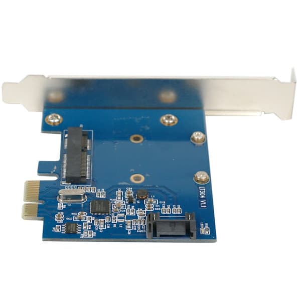Desktop Computer PCIExpress X1 til MSATA SATA3.0 Udvidelseskort Adapter