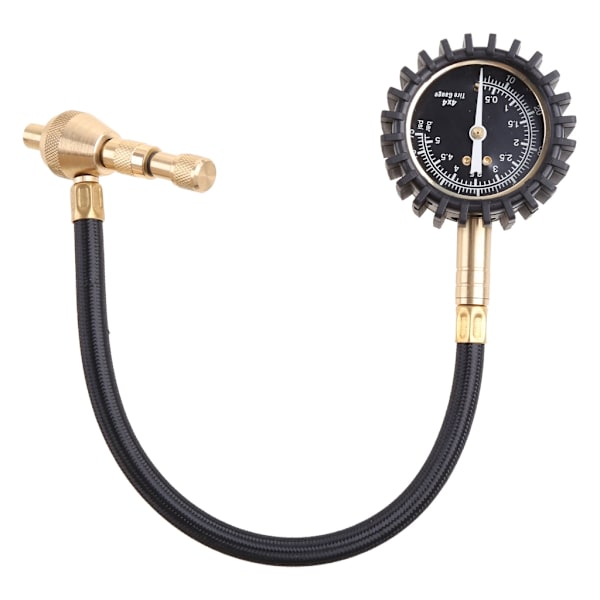 Auto Tire Tire Rapid Deflator Tryckmätare Mätare Verktyg Metall Manometer Barometrar Tester Mätare för lastbil Motorcykel Cykel