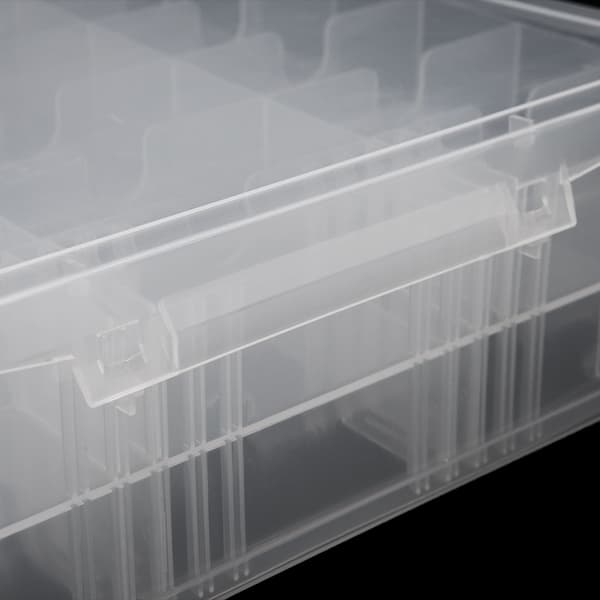 Pro 48 Gitter Neglelak Holder Display Container Organizer Opbevaringsboks til Ca