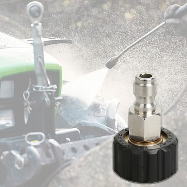 Skive M22 14mm Stik til 1/4 Tommer Hurtigudløser Adapter til Nem Tilslutning