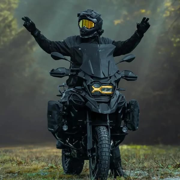 Motorcykel Sidoreflexer Enkel Installation Multi-vinkel för Ökad Säkerhet 2x