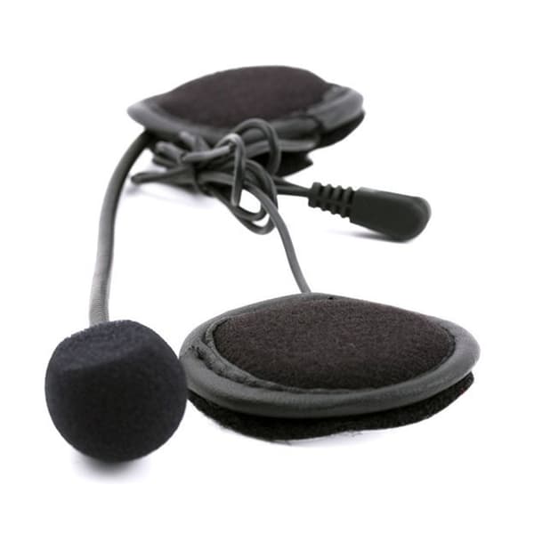 Anti-vibrations motorcykel headset intercom sæt med 3,5 mm stik til V4