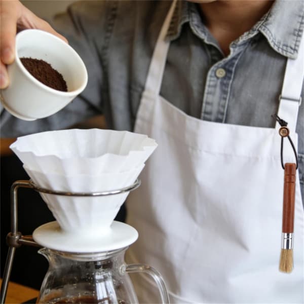 3 stk. kaffekværn rengøringsbørstesæt til effektiv fjernelse af kafferester