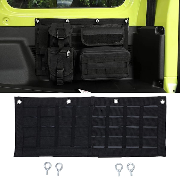 Til Jimny JB64 JB74 Bagagerums Hylde Last Cargo Shade Cover Opbevaringstaske