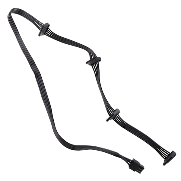 6-stift Sata Power Extension hårddiskkabel 1 hane till 4 hona splitteradapter