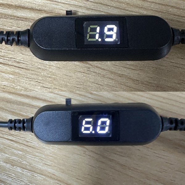 USB till 1,5V 3V 4,5V 6V 12V LR6 AM3 AA Dummy batterikabel Byt 1-8st batterier för Radio LED Light Toy Rörelsesensor