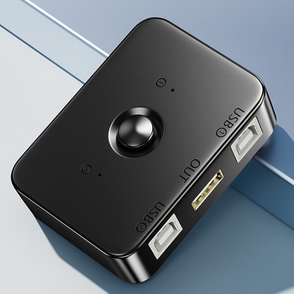 Skriver USB 2 Port Skriverdeling Datamaskin Eksterne Komponenter USB-skriver