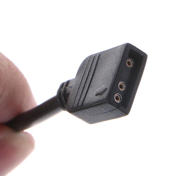 5V 3PIN till JST SM 3Pin fläktgränssnitt hona/hane-adaptersladd för moderkort SYNC överföringsförlängningskabel Hållbar B 3