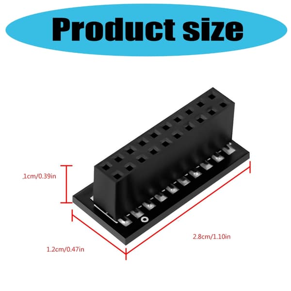 TPM2.0 Modul LPC 20Pin Krypteringssikkerhetskort Fjernkontroll For Datamaskin