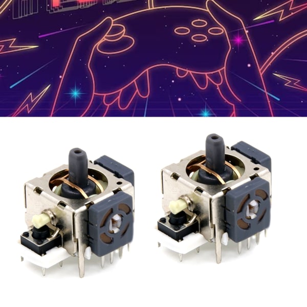 3D Analog Joystick Sensor Modul Potentiometer Tummen Stick Lämplig för XBOX360 trådlös handkontroll Gamepad reparationsdelar