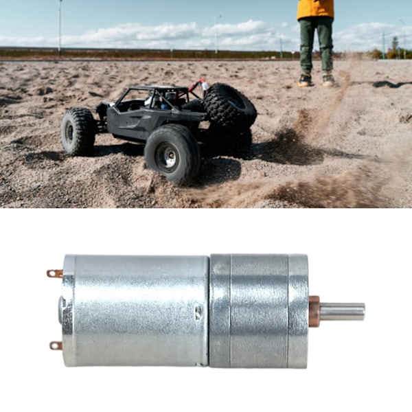 12V Liten Växellåda Motor Högt Vridmoment Elektrisk Hastighetsreducerande Växelmotor Style A