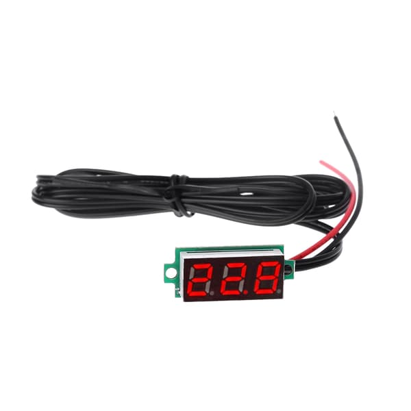 0,28\" Digitalt Termometer med 1m NTC Metallprobe -20℃~100℃ Bærbart