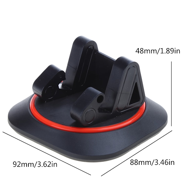 Brukervennlig bilholder for dashbord, mobil enhet, ABS-gummi for mobiltelefoner