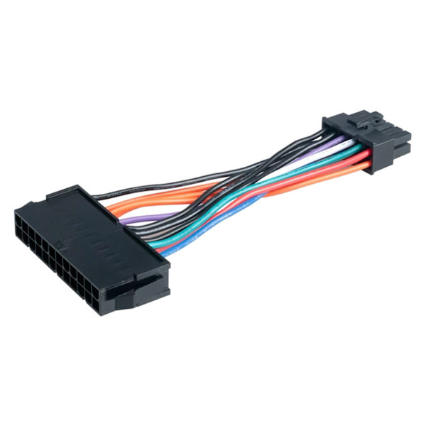 10 cm ATX 24-stifts till 12-stifts strömförsörjningskabeladapter 24p till 12p sladd för Acer POWER -AM Support 1150 1151 moderkort