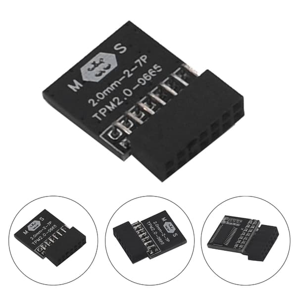 TPM-modul 14-stifts LPC-krypteringssäkerhetsmodul fjärrkort TPM 2.0
