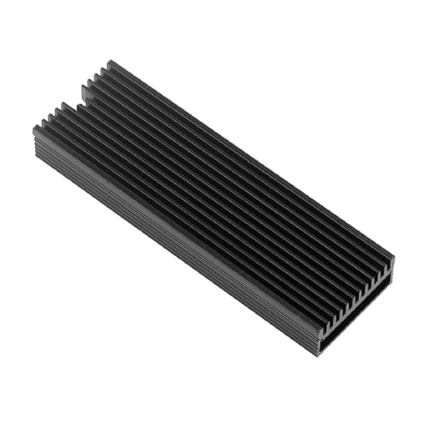M2 kylfläns för M2 2280 SSD NVMe kylflänsar med spårdesign
