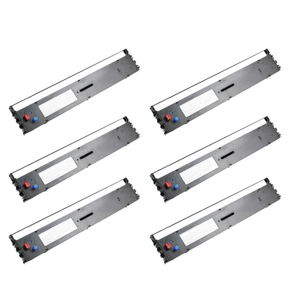6 stk. printerbåndkassette båndholder til OKI5860SP/OKI5660SP/OKI8660