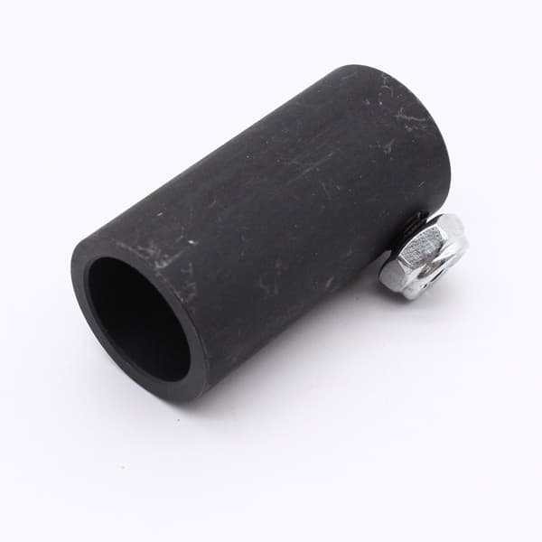 3/4\"-36 Spline til 3/4\" Rund Styretøj Universal Ledaksel Kobling Sort