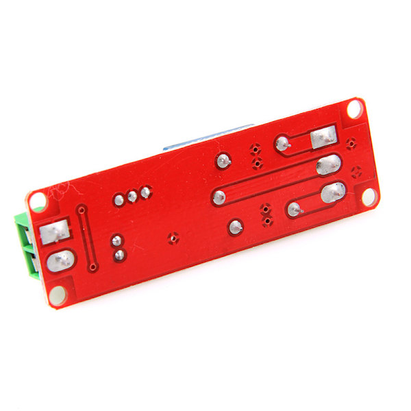 12V NE555 Oscillator Fördröjning Justerbar Timer Relä Switch Modul 0-10 Sekunder