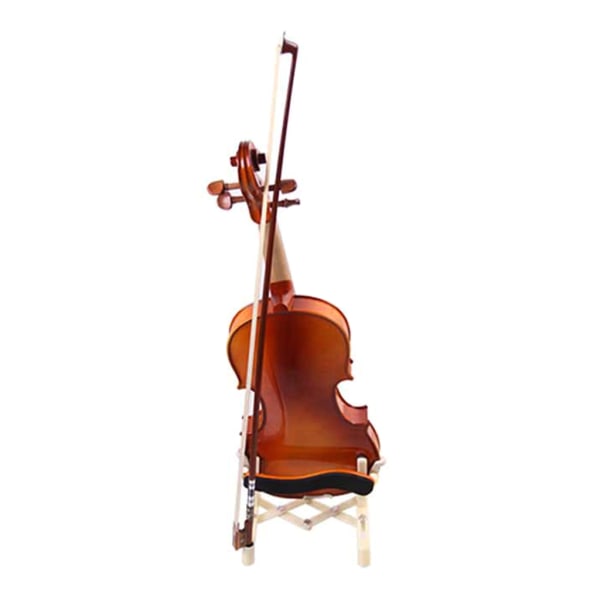Violinstativ Infällbar hållare Justerbar golvgitarrhållare Bärbar ukulele litet musikinstrumentstativ