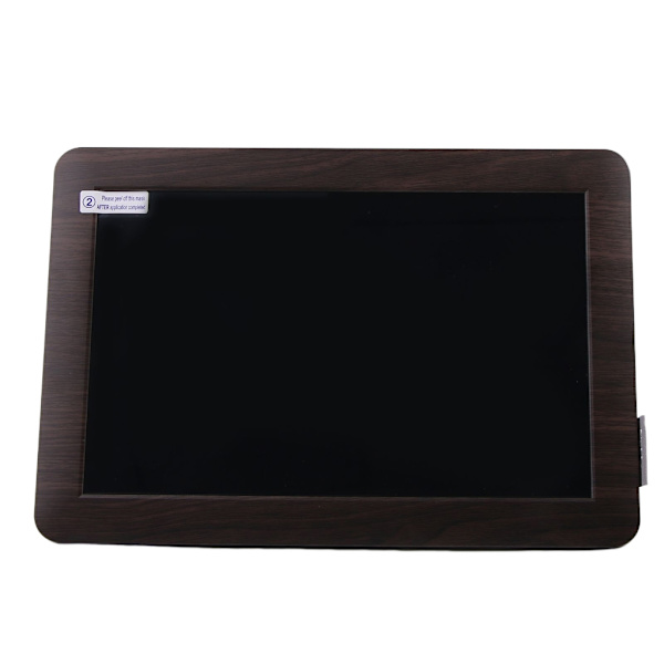 10,1 tums WiFi digital fotoram 1280x800 IPS LCD-pekskärm Autorotera landskap Inbyggt 16GB minneslagring Brown EU