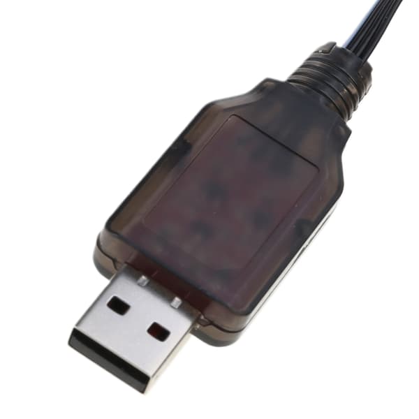 7.4V Opladerkabel SM4P til DE36W DE65 HM202 EC08 EC16 USB Opladerledning