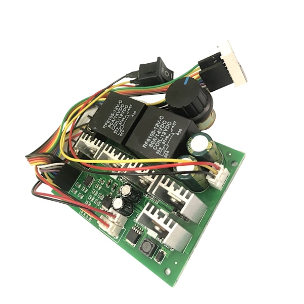 PWM-moottorin nopeudensäädin DC10-55V digitaalinen kaksisuuntainen nopeudensäädin Multicolor Without shell