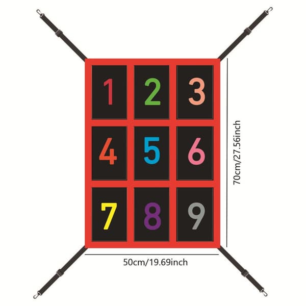 Baseball Træningsnet Baseball Strike Zone Net, Baseball Strike Zone Mål